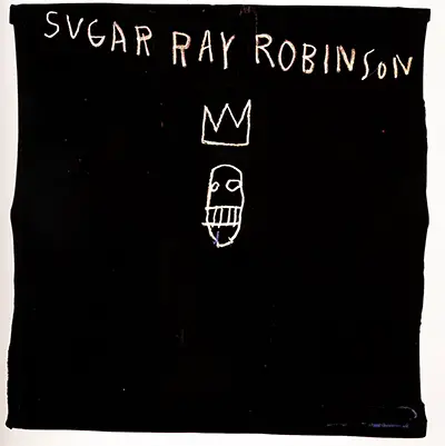 Sugar Ray Robinson Jean-Michel Basquiat